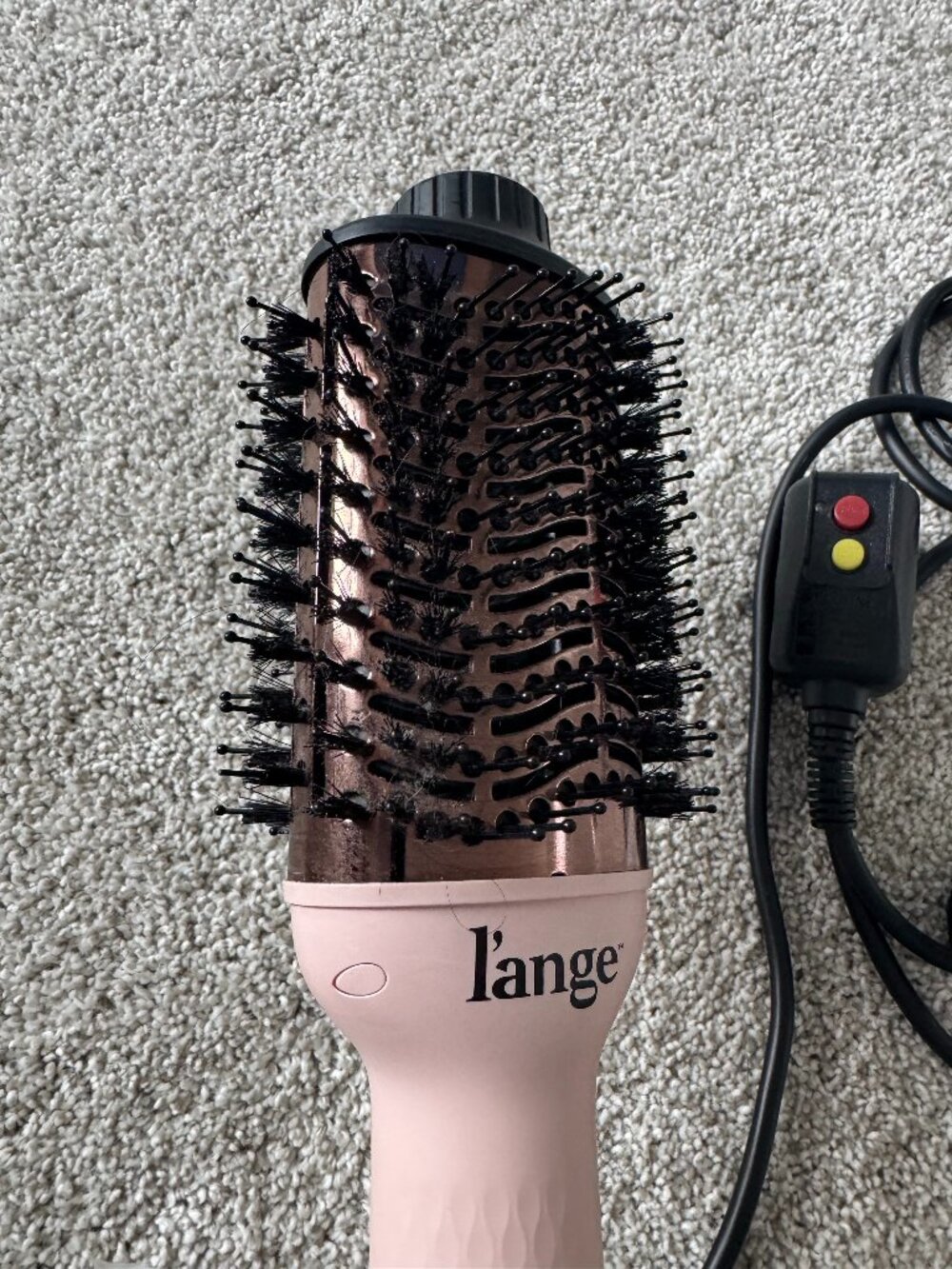 L'ange Le Volume 2-in-1 Titanium Brush Dryer – Pink
